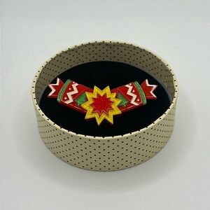 Holiday Cracker brooch